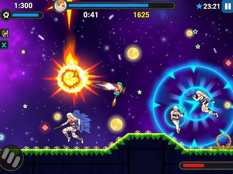 Nebula Blaze Foray Game Screenshot